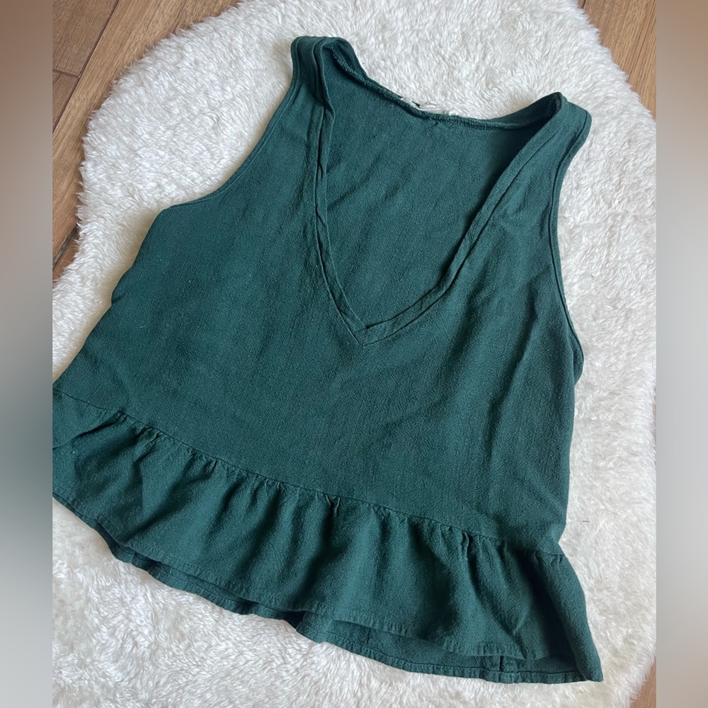 LA Hearts frill bottom tank